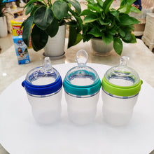 Load image into Gallery viewer, Silicone Baby Bottle with Wide Neck and Anti-Colic Design - BAGE21810014
