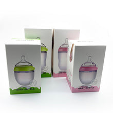 Load image into Gallery viewer, Silicone Baby Bottle with Wide Neck and Anti-Colic Design - BAGE21810014
