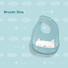 Load image into Gallery viewer, Silicone Bibs For Kids Newborn Baby Feeding Tableware Waterproof  Baby Bibs For Toddler Bib For Kids
