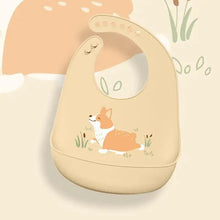 Load image into Gallery viewer, Silicone Bibs For Kids Newborn Baby Feeding Tableware Waterproof  Baby Bibs For Toddler Bib For Kids
