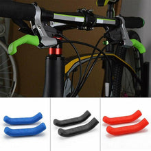 Load image into Gallery viewer, Silicone Bicycle Lever Grips Protectors Anti-Skid Bike Brake Lever Handle Bike Silicone Brake Cover Protector Silicone Grips Anti-Slip Waterproof Protector Cycling Accessory
