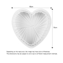 Load image into Gallery viewer, Silicone Cake Mold Nonstick Heat Resistant Reusable Baking Tools Birthday Christmas Bakeware Heart Mould Smooth Heart Mold Chocolate Mold Love Shaped Silicone Cake Mould

