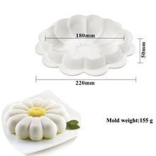 Load image into Gallery viewer, Silicone Cake Molds 1/6 Cavity Daisy Flower Design Dessert Bakeware Set Kitchen Mousse Mould Party Pastry Baking Tools Silicone Mixed Tulip Daisy Mold
