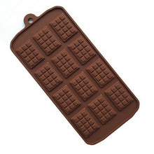 Load image into Gallery viewer, Silicone Mold 12 Cells Chocolate Mold Fondant Candy Bar Mould Cake Mode Decoration Kitchen Baking Accessories Silicone Break Apart Chocolate Molds Candy Mini Protein Energy Bar Silicone Mold
