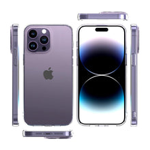 Load image into Gallery viewer, Silicone Soft Phone Case for iPhone 14 13 12 11 Pro Max XR X XS Max 7 8 Plus Back Cover Case for iPhone 14 13 12 11 Pro Max Transparent Soft Flexible Anti-Yellowing Shockproof Camera Protection Case For iPhone
