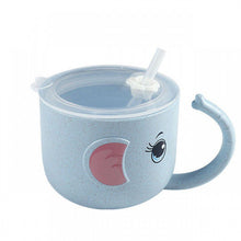 Load image into Gallery viewer, Silicone Straw Baby Feeding Bottle and Kid's Mug - # BAGE21610003

