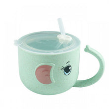 Load image into Gallery viewer, Silicone Straw Baby Feeding Bottle and Kid's Mug - # BAGE21610003
