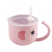 Load image into Gallery viewer, Silicone Straw Baby Feeding Bottle and Kid's Mug - # BAGE21610003
