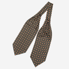 Load image into Gallery viewer, Barberini - Silk Ascot Cravat Tie - Forest
