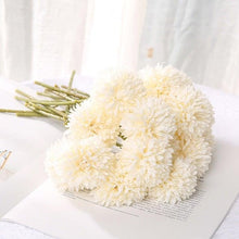 Load image into Gallery viewer, Silk Flower Arrangements Bunch Artificial Flower Bouquet Ball Fake Flowers Home Widding Decoration Valentines Day Gifts
