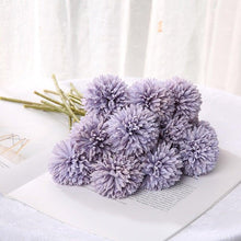 Load image into Gallery viewer, Silk Flower Arrangements Bunch Artificial Flower Bouquet Ball Fake Flowers Home Widding Decoration Valentines Day Gifts
