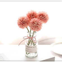 Load image into Gallery viewer, Silk Flower Arrangements Bunch Artificial Flower Bouquet Ball Fake Flowers Home Widding Decoration Valentines Day Gifts
