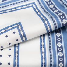 Load image into Gallery viewer, Pois - Silk Pocket Square - Blue
