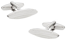 Load image into Gallery viewer, Silver Surfboard Cufflinks

