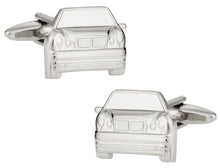 Load image into Gallery viewer, Silvertone Luxury Car Cufflinks

