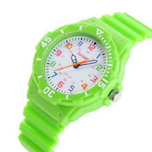 Load image into Gallery viewer, Simple Casual Kids Watches 5bar Waterproof Quartz Wristwatches Kids Clock Analog Watch Waterproof Time Teaching Boys Girls Watch Soft Band Learning Time Wrist Watch
