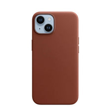 Load image into Gallery viewer, Simple Colorful Magnetic Leather Case For iPhone 14 Pro Max 14Pro 14 Plus Case Wireless Charging Drop Protect Cover Simple Hard Leather Solid Color Protective Cover For iPhone
