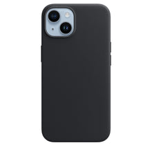 Load image into Gallery viewer, Simple Colorful Magnetic Leather Case For iPhone 14 Pro Max 14Pro 14 Plus Case Wireless Charging Drop Protect Cover Simple Hard Leather Solid Color Protective Cover For iPhone
