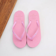 Load image into Gallery viewer, Simple Colors Comfortable Slippers Flip Flop Women Summer Fashion Casual Non-Slip Couple Flip Flops Breathable Beach Flip Flops For Women Summer Beach Slide Sandals
