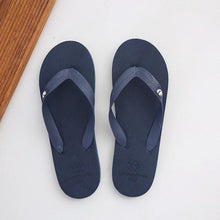 Load image into Gallery viewer, Simple Colors Comfortable Slippers Flip Flop Women Summer Fashion Casual Non-Slip Couple Flip Flops Breathable Beach Flip Flops For Women Summer Beach Slide Sandals
