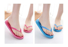 Load image into Gallery viewer, Simple Colors Comfortable Slippers Flip Flop Women Summer Fashion Casual Non-Slip Couple Flip Flops Breathable Beach Flip Flops For Women Summer Beach Slide Sandals
