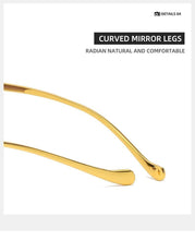 Load image into Gallery viewer, Simple Design Stylish Fashionable Sunglasses Vintage Square Shape Sunglasses For Women &amp; Men New Luxury Design Popular Travel Driving Metal Frame Sun Glasses Anti Blue Light Summer Eyeglasses
