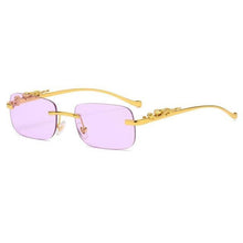 Load image into Gallery viewer, Simple Design Stylish Fashionable Sunglasses Vintage Square Shape Sunglasses For Women &amp; Men New Luxury Design Popular Travel Driving Metal Frame Sun Glasses Anti Blue Light Summer Eyeglasses
