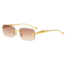 Load image into Gallery viewer, Simple Design Stylish Fashionable Sunglasses Vintage Square Shape Sunglasses For Women &amp; Men New Luxury Design Popular Travel Driving Metal Frame Sun Glasses Anti Blue Light Summer Eyeglasses
