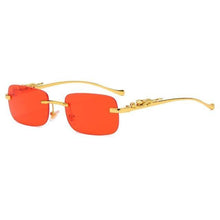 Load image into Gallery viewer, Simple Design Stylish Fashionable Sunglasses Vintage Square Shape Sunglasses For Women &amp; Men New Luxury Design Popular Travel Driving Metal Frame Sun Glasses Anti Blue Light Summer Eyeglasses
