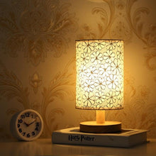 Load image into Gallery viewer, Simple Modern Table Lamp Bedroom Study Bedside Lamp 5V-220v Dimming Solid Wood Creative Birthday Gift Night Light Decorative Table Lamp Cute Study Lamps for Bedroom Décor
