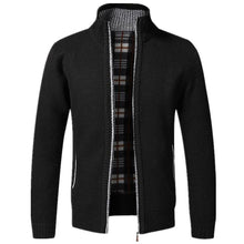 Load image into Gallery viewer, Simple Quality Autumn Winter New Men's Jacket Slim Fit Jacket Slim Fit Thick Sweaters Male Jacket Men Solid Cotton Thick Warm Sweater With Pockets  Fashion Warm Cold Weather Classic Jacket
