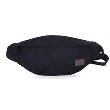 Load image into Gallery viewer, Simple Style Fanny Pack for Running Cycling Workout Men Women Waist Pouch Bag Black Classic  Women Belt Bag Pouch For Money Phone Black Bum Hip Bag
