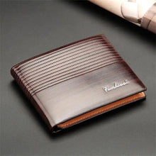Load image into Gallery viewer, Simple Thin Leather Card Holders Vintage Brown Small Men Business Wallets Classic Design Wallets For Men
