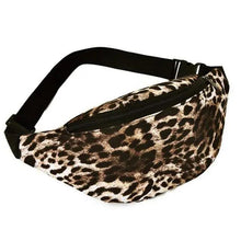 Load image into Gallery viewer, Simple Waterproof Chest Bag Unisex Fanny Pack Ladies Waist Pack Black Retro Style Women's Travel And Outdoor Waist Belt Bag
