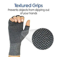 Load image into Gallery viewer, Simple Winter Arthritis Gloves Unisex Classic Anti Arthritis Therapy Gloves Compression  Fingerless Gloves
