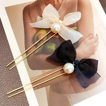 Load image into Gallery viewer, Simple Women Hair Stick Vintage Hair Clip Hairstyle U Shape Design Hairpin Girl Ponytail Hair Accessories
