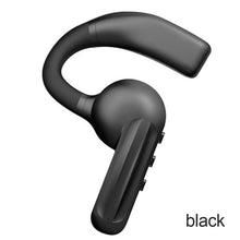 Load image into Gallery viewer, Single-Ear Sports Waterproof Car Earphone Ultra Standby Bluetooth-Compatible Headset Bone Conduction Ear Hook Headphone Sports Headphones Wired Gaming Earbuds Monitor Earphones with Mic, Stereo Sound Volume Control and Detachable Microphone
