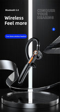 Load image into Gallery viewer, Single Wireless Bluetooth 5.0 Headset Handsfree HIFI Fingerprint Touch Hanging Ear Earphone for iPhone Waterproof Earpiece Ear Wireless Bluetooth Sport Headphones
