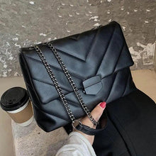 Load image into Gallery viewer, Sizzling Embroidery Thread Small PU Leather Crossbody Bags For Women And Girls Trending Female Shoulder Handbags
