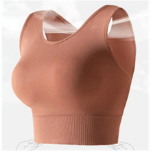 Load image into Gallery viewer, Sizzling Sports Bra For Women Solid Yoga Top Fitness Pad Bra Girl Active Wear Workout Running Sportswear Breathable Soft Bra

