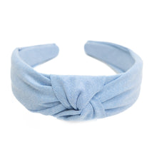 Load image into Gallery viewer, Sky Blue Knotted Headband
