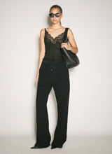 Load image into Gallery viewer, Saint Laurent Women Logo Embroidery Track Pants
