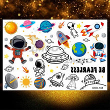 Load image into Gallery viewer, Small 3D Dinosaur Temporary Sticker Tattoos Colorful Tiny Tattoos For Party Children

