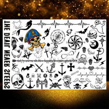 Load image into Gallery viewer, Small 3D Dinosaur Temporary Sticker Tattoos Colorful Tiny Tattoos For Party Children
