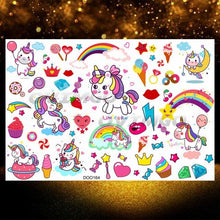 Load image into Gallery viewer, Small 3D Dinosaur Temporary Sticker Tattoos Colorful Tiny Tattoos For Party Children
