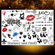 Load image into Gallery viewer, Small 3D Dinosaur Temporary Sticker Tattoos Colorful Tiny Tattoos For Party Children
