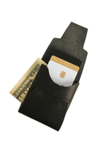 Load image into Gallery viewer, Johnny Wallet - Heavy Duty Black Essex
