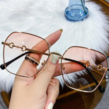 Load image into Gallery viewer, Small Oval Retro Sunglasses for Men and Women Polygon Mirrored Lens Fashionable &amp; Korean Style Women's Sunglasses New Personality &amp; Trending Sunglasses Of Same Style UV Protection Sunglasses
