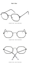 Load image into Gallery viewer, Small Polygon Women Men Sunglasses Delicate Metal Polygon Sunglasses For Women Classic Retro Small Size Frame Women Sunglasses Design Glasses for Men
