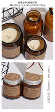 Load image into Gallery viewer, Small Simple Scented Candle Fresh Flowers Scented Candles Soy Candles For Men &amp; Women Long Lasting Spring Candles All-Natural Soy Wax Rustic Home Decor Scented Candles Non-Toxic Ultra Clean Burn Amber Jar Candles Fragrance Candle

